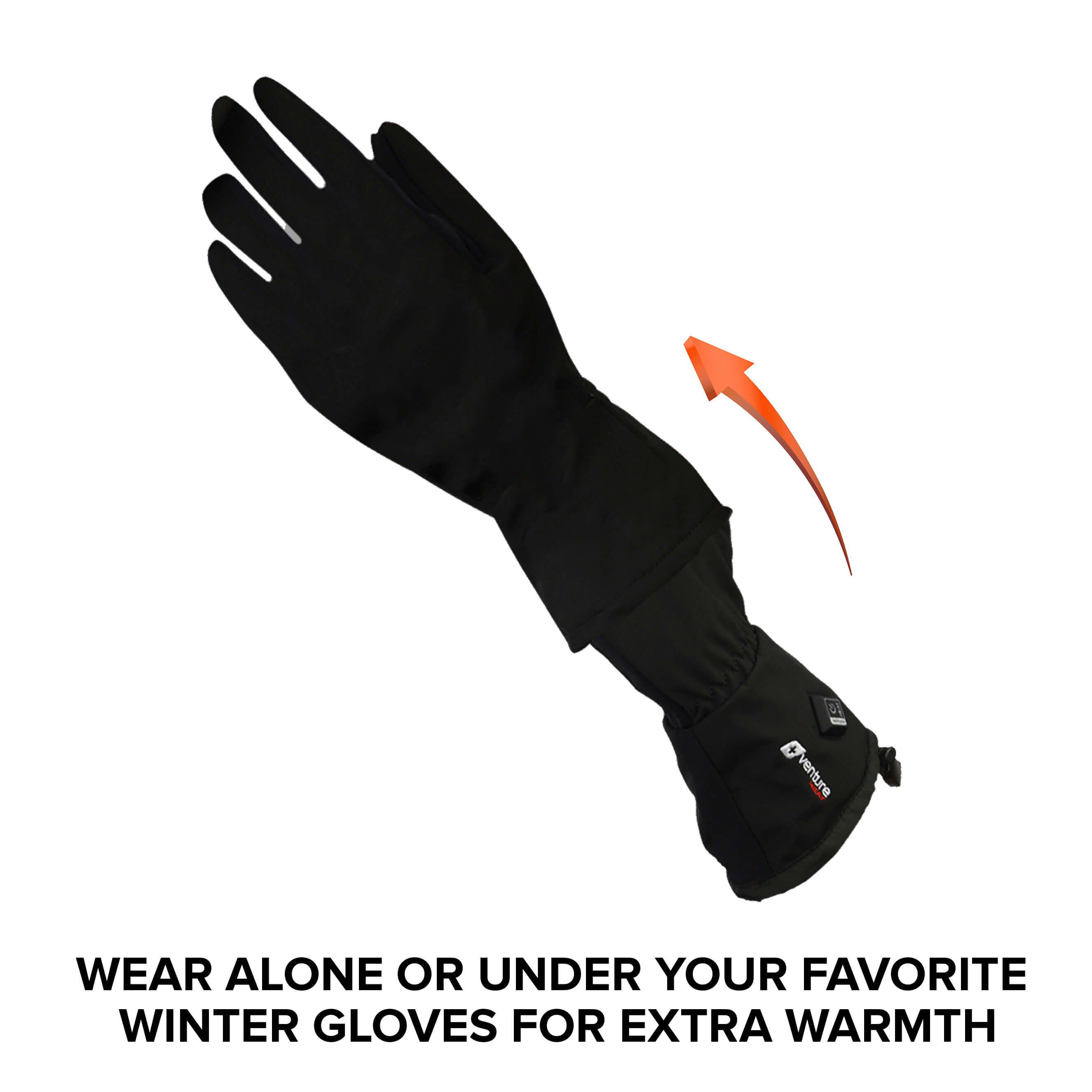 VentureHeat, sous gants chanffants à porter sous une paire de gants